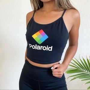 Vintage Polaroid crop